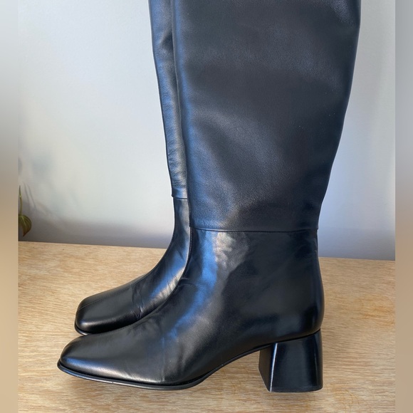 Filippa K Camille Knee High Leather Boot - Picture 6 of 15